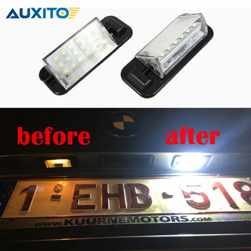 2x Fits BMW 3 Series E46 Genuine Osram Original Number Plate Lamp Light Bulbs