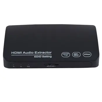 

4K x 2K 3D HDMI to HDMI Optical SPDIF + 3.5mm Stereo Audio Extractor Converter for Blue-ray PC Laptop Xbox One HDTV