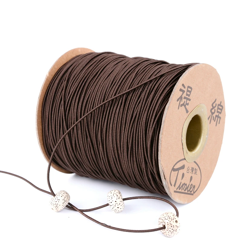 

MOQ=1 pc DIY Jewelry Componen Stretchy Cords 0.8mm 1.0mm 1.2mm Rope/Cord/String/Thread non-fading Polyester Chinese Knot Macrame