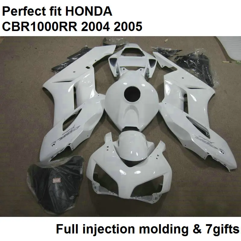 

Motorcycle bodywork fairing kit for Honda CBR1000RR 04 05 white fairings set CBR 1000RR 2004 2005 CY03