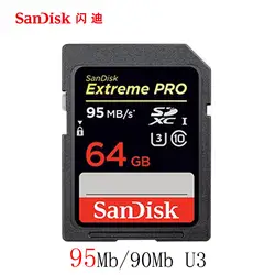 SanDisk SD карты для Камера 95 МБ/с. карты памяти 512 GB 256 GB 128 GB 64 GB 32 GB 16 GB Камера флэш-карты для Камера PC Class10 SDXC SDHC