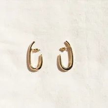 Kpop серебряные золотые маленькие серьги-гвоздики для женщин винтажные серьги Модные ювелирные изделия Букле д 'Орель