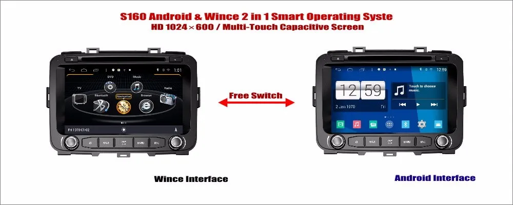Flash Deal Liandlee Car Android Multimedia Stereo For KIA Carens / Rondo 2012~2015 Radio DVD Player GPS Navigation Audio Video S160 System 9