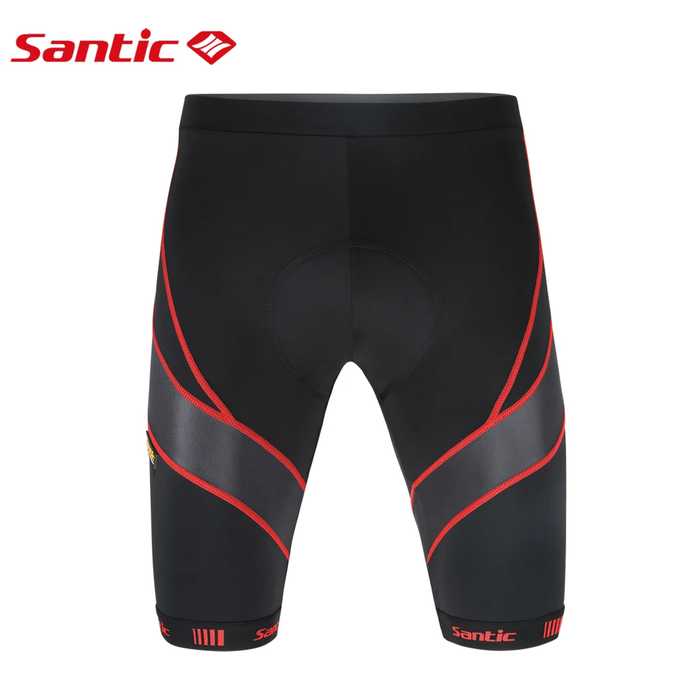 Santic мужские шорты MTB для дорожного велосипеда противоскользящие 4D Coolmax