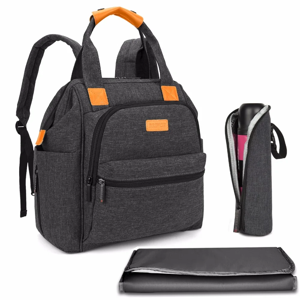 BRINCH Fashion Diaper Bag Baby Bag Waterproof Lightweight