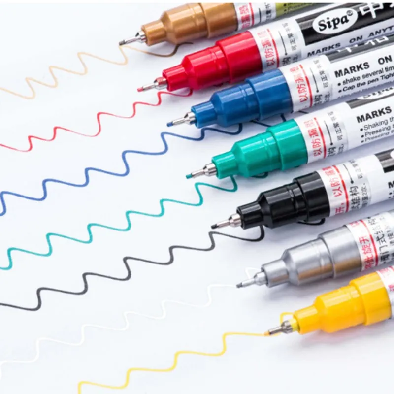 

DIY Art Universal 0.7mm Extra Fine Point Permanent Paint Metallic Marker Pen