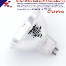 DN-30257 ESD 120 V 150 W JCR120V150W JCR 120V150W GY5.3 волоконно-оптический галогеновая лампочка зубной микроскоп эндоскопическая лампа для эндоскопа