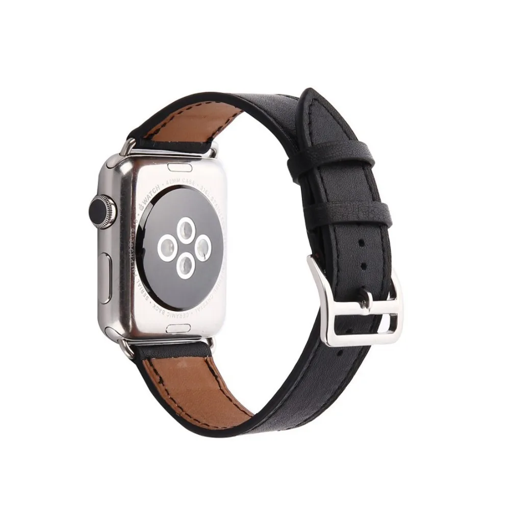 Genuine Leather strap For Apple watch band apple watch 5 4 3 band 44mm/40mm Iwatch series 5 4 3 2 1 42mm 38mm bracelet watchband