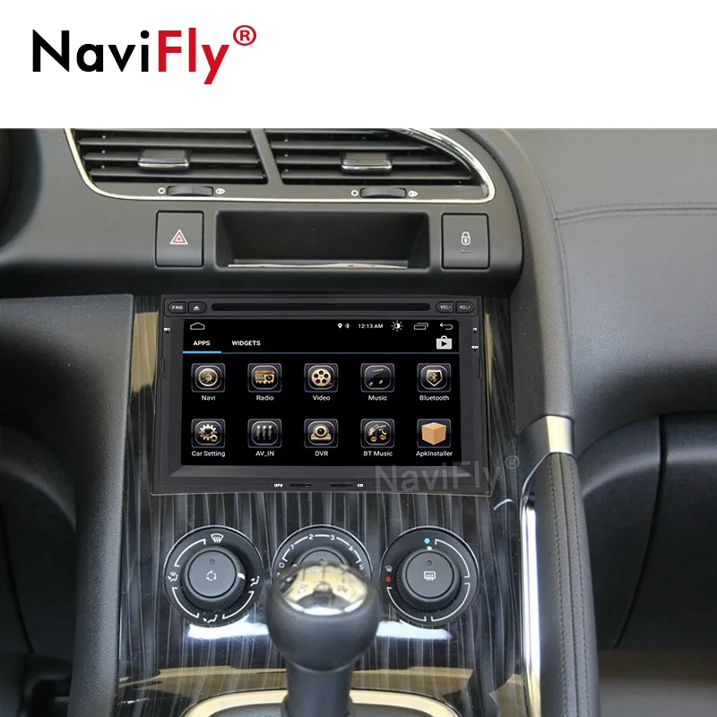 NaviFly Android8.1 четырехъядерный автомобильный аудио dvd-плеер gps навигатор для peugeot 3008 для peugeot 5008 2009 2010 2011 2012 2013