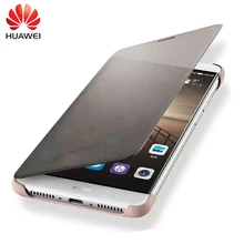 100% Original Case for HUAWEI Mate 9 Luxury Smart View Flip Cover Leather Protective shell For Huawei Mate 9 (5.9″inch)