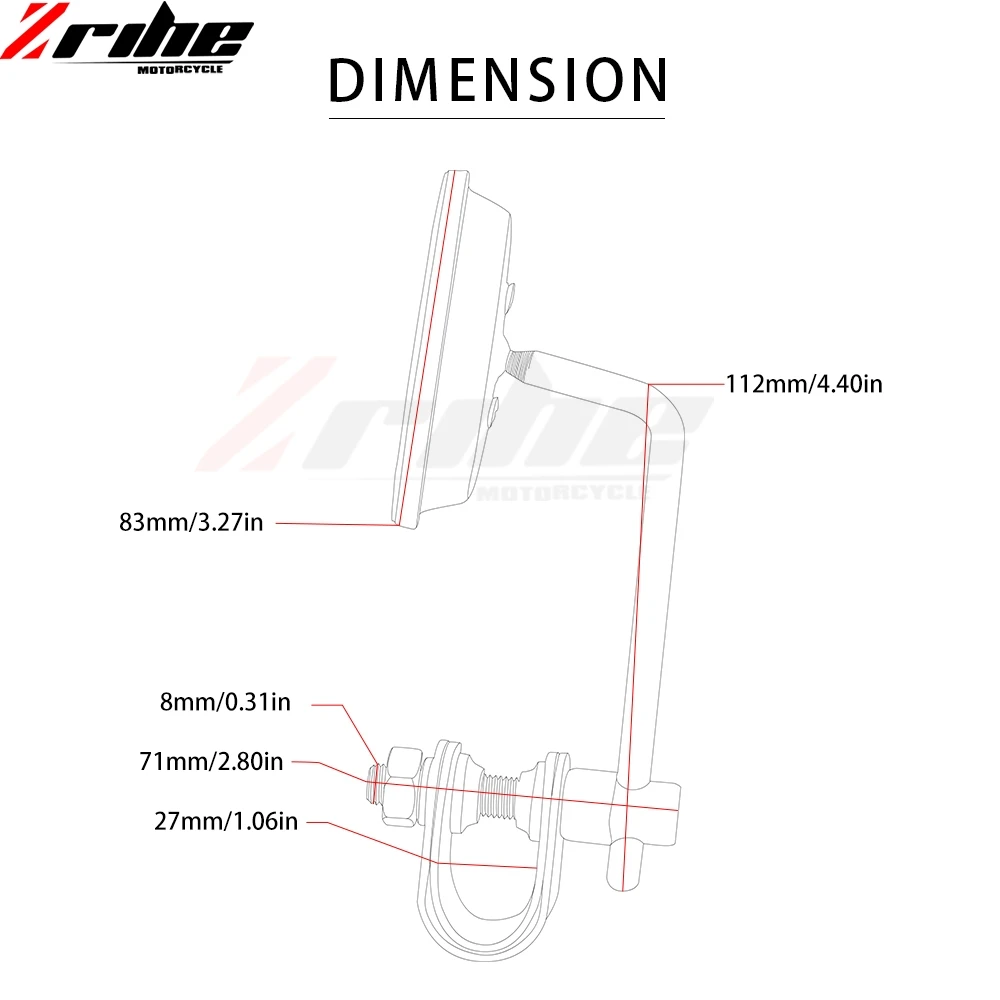 Для KAWASAKI HONDA DUCATI Новинка 7/8 &quot22 мм Универсальная пара мотоциклетные алюминиевые