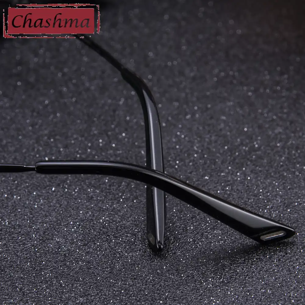 Мужская титановая оправа Chashma Брендовые очки для света и веса затемненные линзы