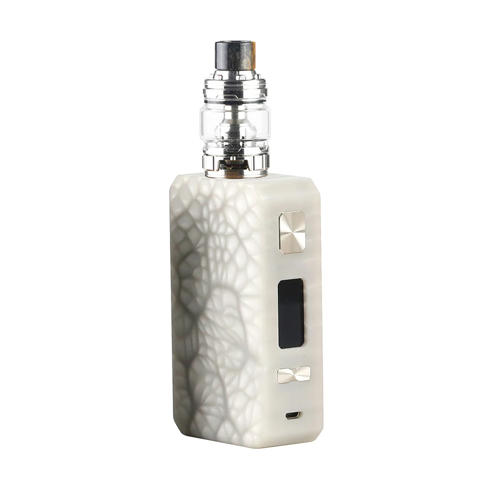 Eleaf Saurobox 220 Вт TC комплект с атомайзером ELLO Duro 2 мл/6 5 мл бак и VW/TC Ni/Ti/SS режим без
