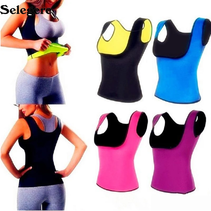 

Neoprene Sweat Sauna Body Shapers Vest Waist Trainer Slimming Vest Shapewear Weight Loss Waist Shaper Corset Plus Size