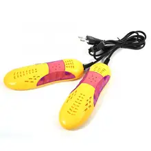 Seche Linge Voilet Light Shoe Dryer Heater Warmer Boot Deodorant Dehumidify Device Plastic Shell EU Plug Shoe Heater