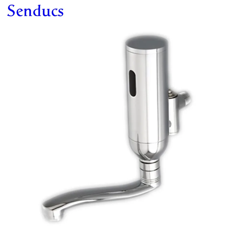Free shipping senducs inwall mounted sensor mixer tap with solid brass bathroom automatic by touch free | Обустройство дома