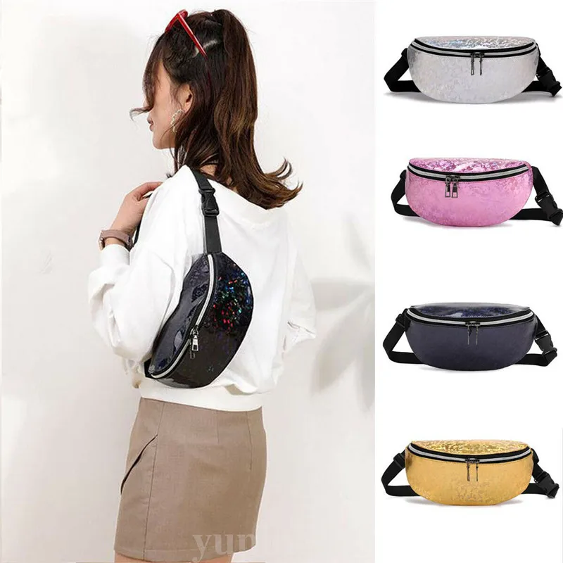 

Hot New Pack Hologram Laser Bum Waterproof Bag Waist Hip Belt Beach Money Pouch