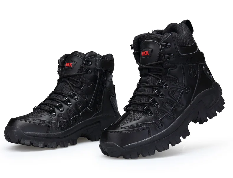 Brand Men's Boots Military boot Tactical Big Size Army Male Shoes Safety Combat Mens Chukka Ankle Bot Motocycle Boots (14)