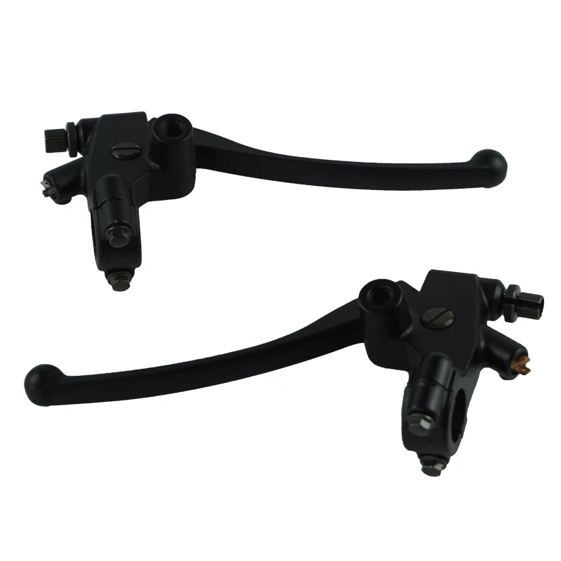 

22mm Aluminum Alloy Motorcycle Front Left and Right Brake Clutch Lever With Lens Holder For Honda