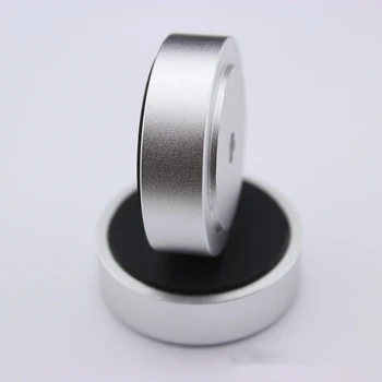 

Rubber Ring Shock Absorber Top Aluminum Machine Foot Amplifier Feet Speaker Turntable Feet 40*10MM 4Pieces Free Shipping
