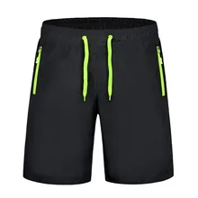 Летние Для мужчин Гавайский одноцветные плавки быстросохнущая пляж серфинг Бег Плавание Короткие штаны Polyster смесь высокое качество одноцветное S#4