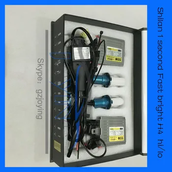 

1 second fast start 55W super bright hid kit H4 5500K high low beam quick start fast bright fast bright hid xenon kit