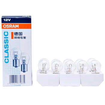 

10/piece OSRAM Turn signal Flat angle filament P21W 7506 P21W 12V 21W
