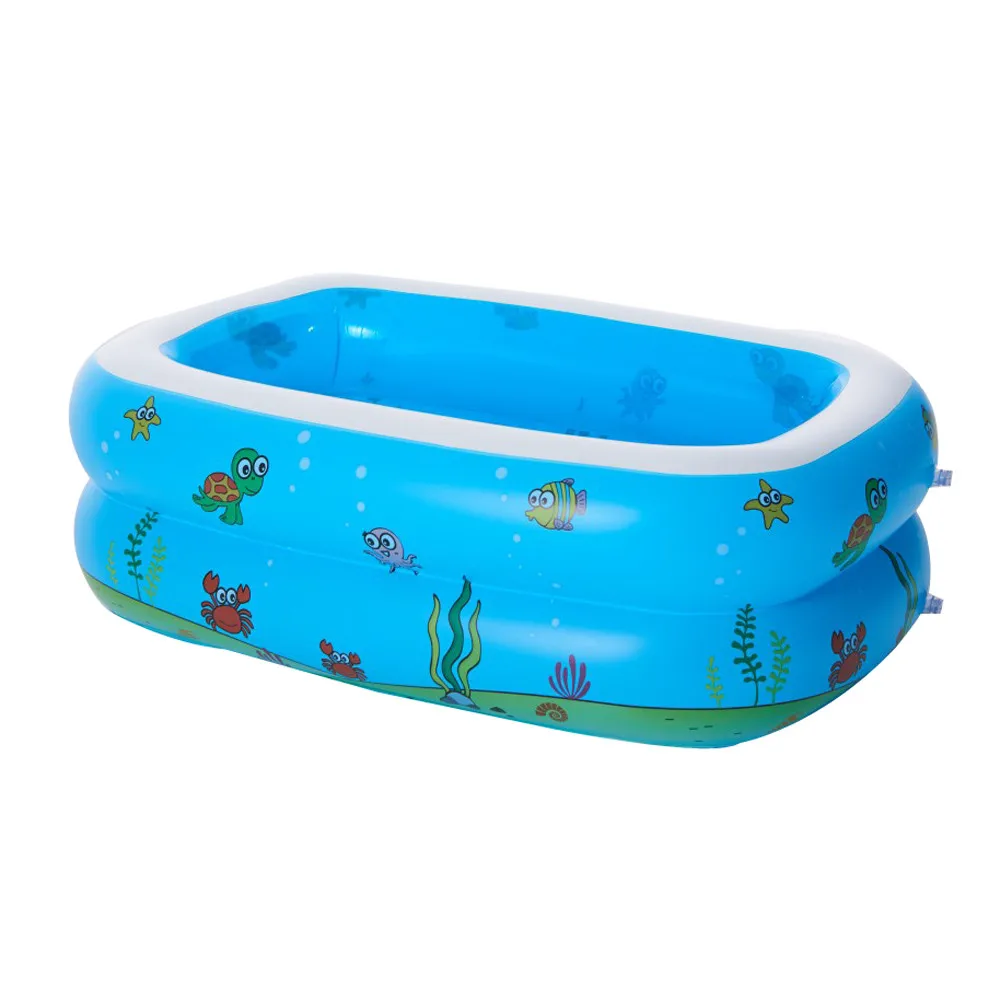 

110*90*40CMpool Large Inflatable Swimming Pool Center Lounge Family Kids Water Play Fun Backyard Toy Swimming pools