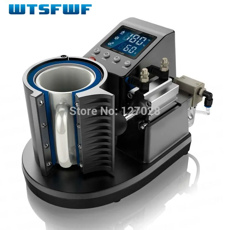 Wtsfwf New Ariival ST-110 Pneumatic Mug Press Printer Machine 2D Digital Thermal Mug Printer