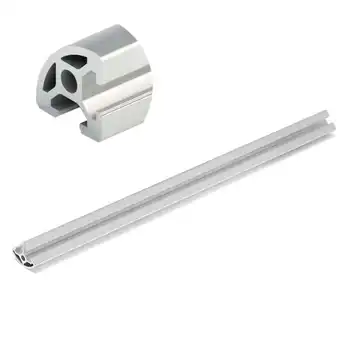 

SULEVE New 1pc 500mm Length 2020R Aluminum Alloy Profiles Extrusion Frame for CNC Furniture Stands Durable High Quality
