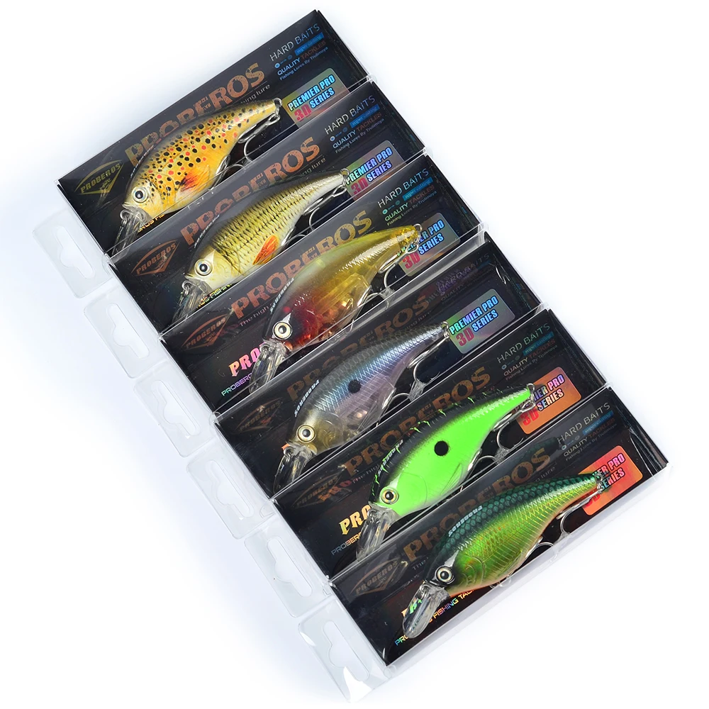 1 шт. PRO BEROS Crankbait Рыболовная Приманка экспортируется в Японию 9 см 16,5 г Fat Mini Bass приманка жесткая искусственная Swimbait Рыболовная Снасть