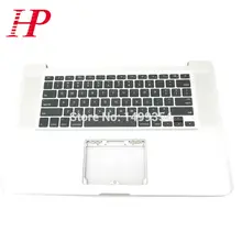 Genuine A1286 Topcase Palm Rest With Keyboard For Apple Macbook Pro 15” A1286 Top case Palmrest With US Keyboard 2008 Year