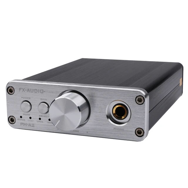 FX-AUDIO PH-A2 MINI HIFI audio Desktop Portable Headphone Amplifier OPA2604AP TPA6120 AMP