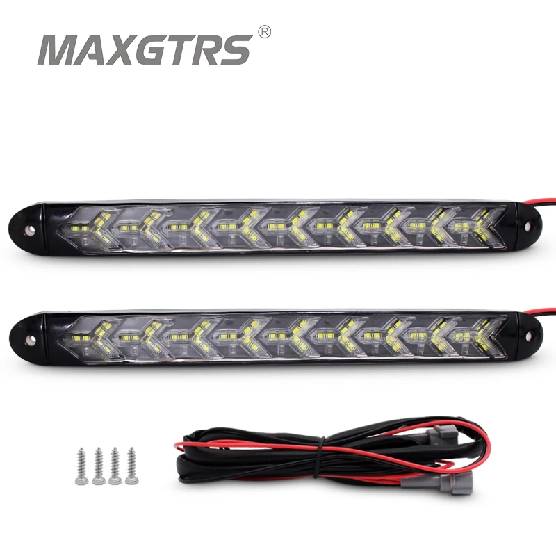 

2x 9 LED 12 LED DRL Fog Lights Flexible Silicone Daytime Running Lights Waterproof Super Bright Led Fog Light Car Styling