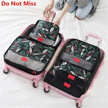 Не упустите возможность стать обладателем 6 шт./компл. багаж дорожная сумка-Органайзер Сумка водонепроницаемая большая емкость Упаковка кубики для женщин вещевой мешок организовать чемодан на колёсиках