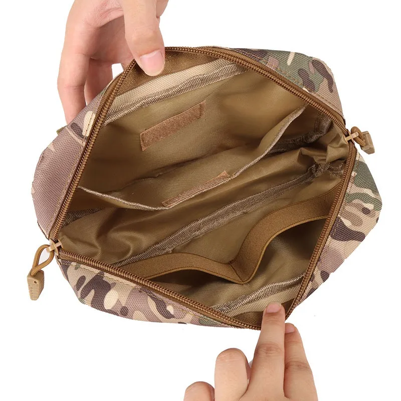 Открытый 600D нейлон охотничий походный Чехол Molle Военная Сумка тактический жилет разное камера журнал сумка для хранения