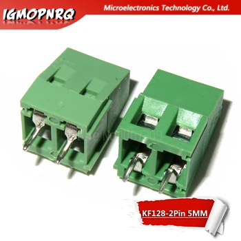 

20PCS KF128-2P 5.08mm KF128 3 Pin Green Connect Terminal Screw Terminal Connector Splice connector