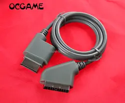 OCGAME 10 шт./лот высокое качество 1,8 м 6 футов разъем SCART RGB HD аудио-видео av-кабель для xbox 360 xbox 360