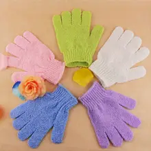 1 шт. пилинг для тела для душа скраб перчатка удаление ороговевшей кожи массаж спа банные перчатки скрабы