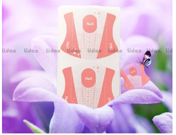 

Plastic Nail Extension Bracket Nail lengthening Bracket Light Therapy Crystal Nail 100PCS/SET Nail Extension PE material