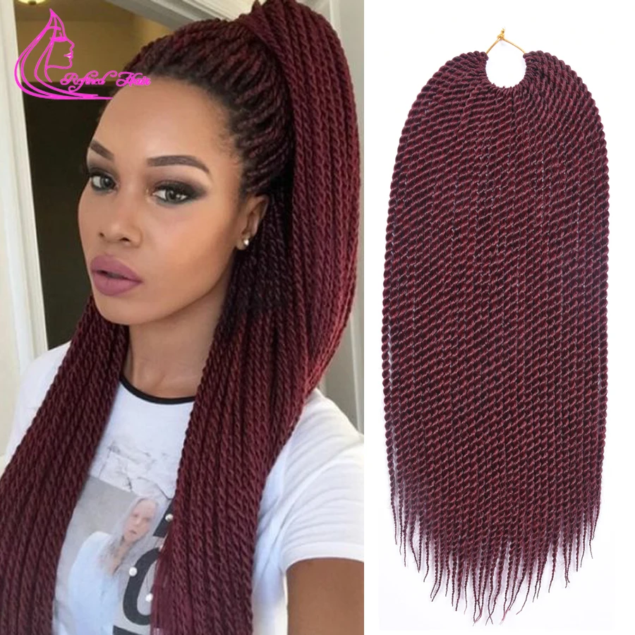 Big Promotion Ombre Jumbo Braiding Hair 18 30 Strands 75g/pack Xpression Ombre Hair Crochet Braids Synthiec Hair Extensions
