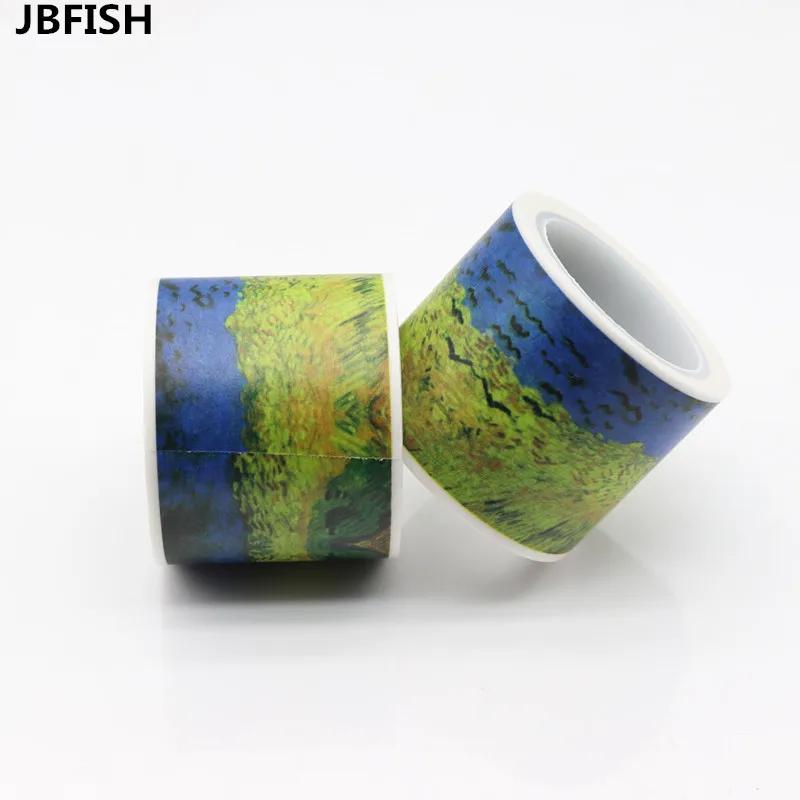 

JBFISH Beautiful plants autumn leaves washi tape diy decoration for scrapbooking masking tape adhesive tape 9023