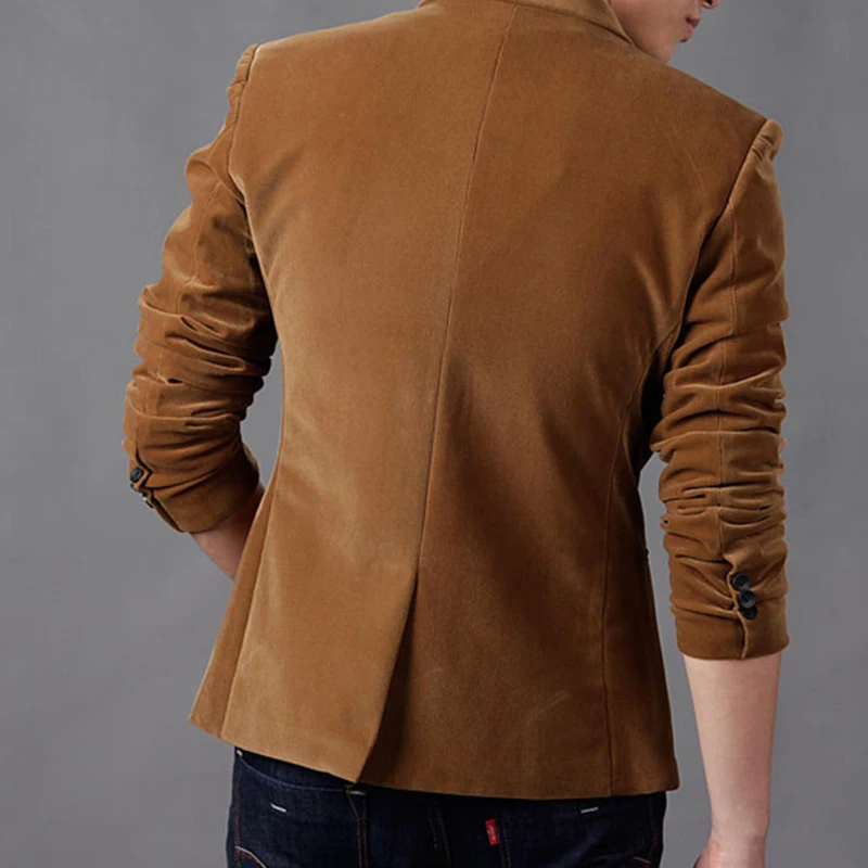 NEW fashion Mens Blazer British's Style casual Slim Fit suit jacket male Blazers men coat Terno Masculino Plus Size M-3XL