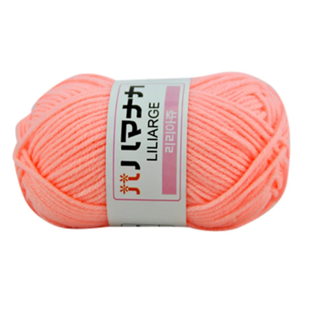 

ISHOWTIENDA 1PC 25g weaving loom Winter DIY Yarn Chunky Colorful Hand Knitting Milk Cotton Knitting Crochet Knitwear Wool