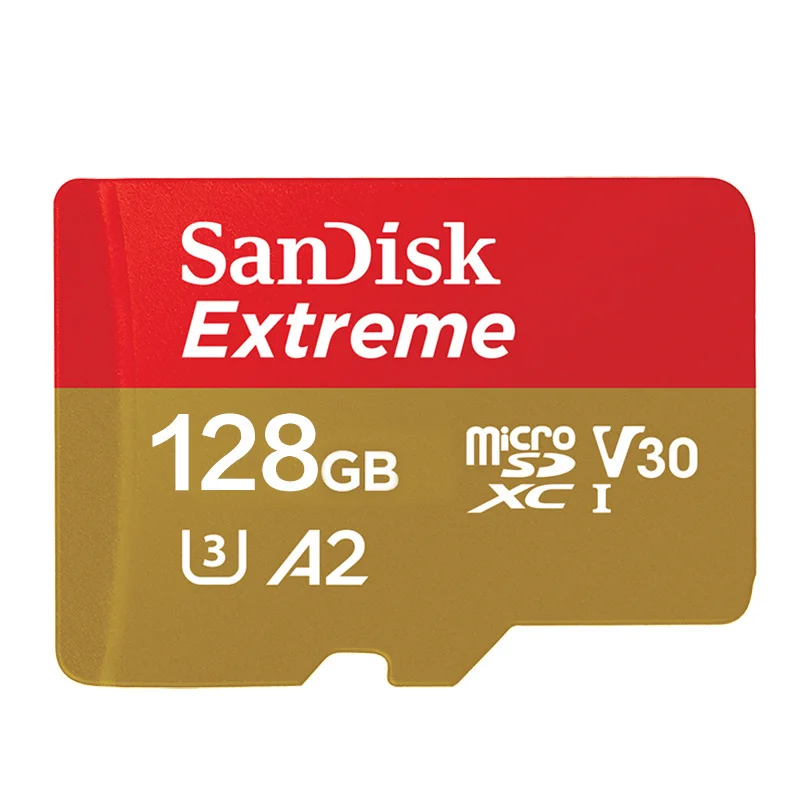 SanDisk Extreme Flash карта памяти 32 Гб 64 128 micro SD UHS I класс 10 U3 V30 A2 cartao de memoria sd 256 ГБ tf