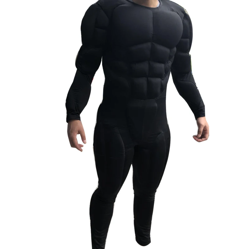 

Ben Affleck Batman Muscle Suit Inside Wearing for Batfleck Cosplay Dawn of Justice and Justice league Muscle Suit