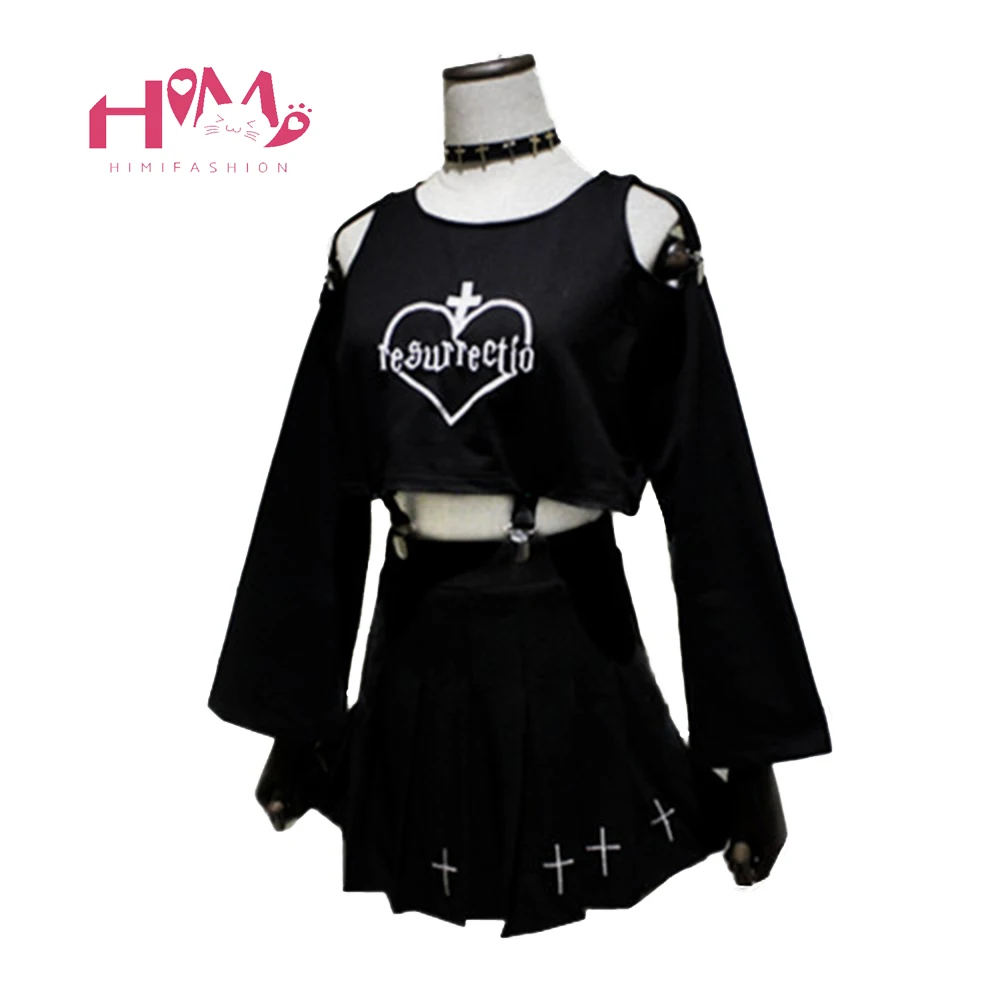 Seksi New Wanita Gothic Big Gelap 1