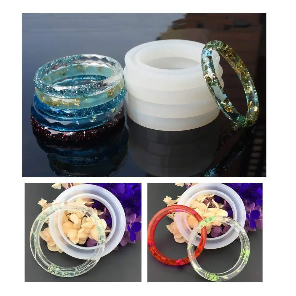 

FASOTY DIY Handmade Set Handcuffs Drilling Horn Nuts Dropper Stirring Sticks Crystal Epoxy Jewelry Accessories 76pcs Mould