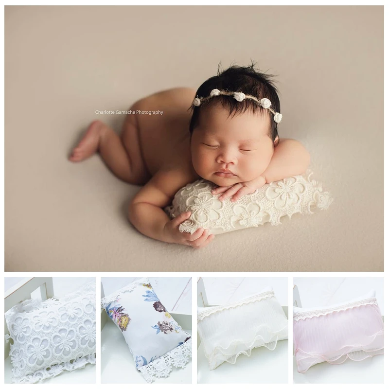 posing bean bag for newborn photography