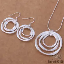AS353 посеребренный, комплект ювелирных изделий из серебра, Модный комплект ювелирных изделий/gdwaovda hqiaqhpa